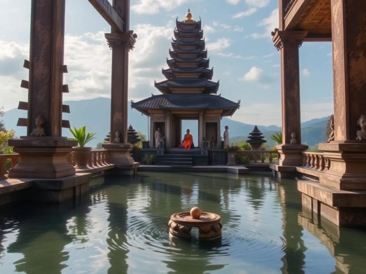 "Je suis allée me purifier dans un temple à Bali et c'était la meilleure expérience de ma vie"