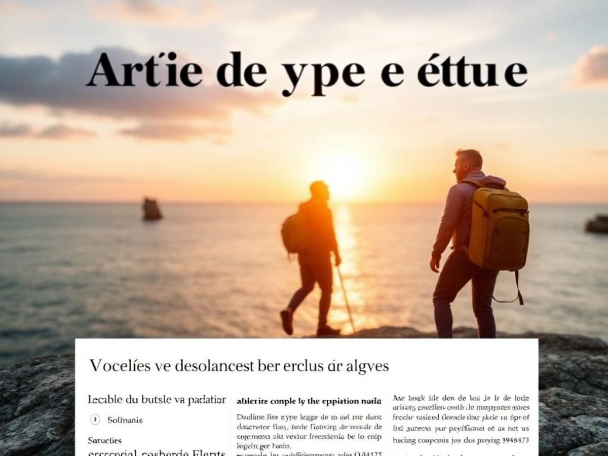 Quel voyageur êtes-vous
