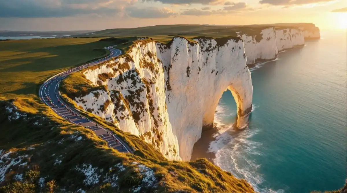 Tour de France 2025 Ils vont pédaler au bord d'un gouffre de 90 mètres