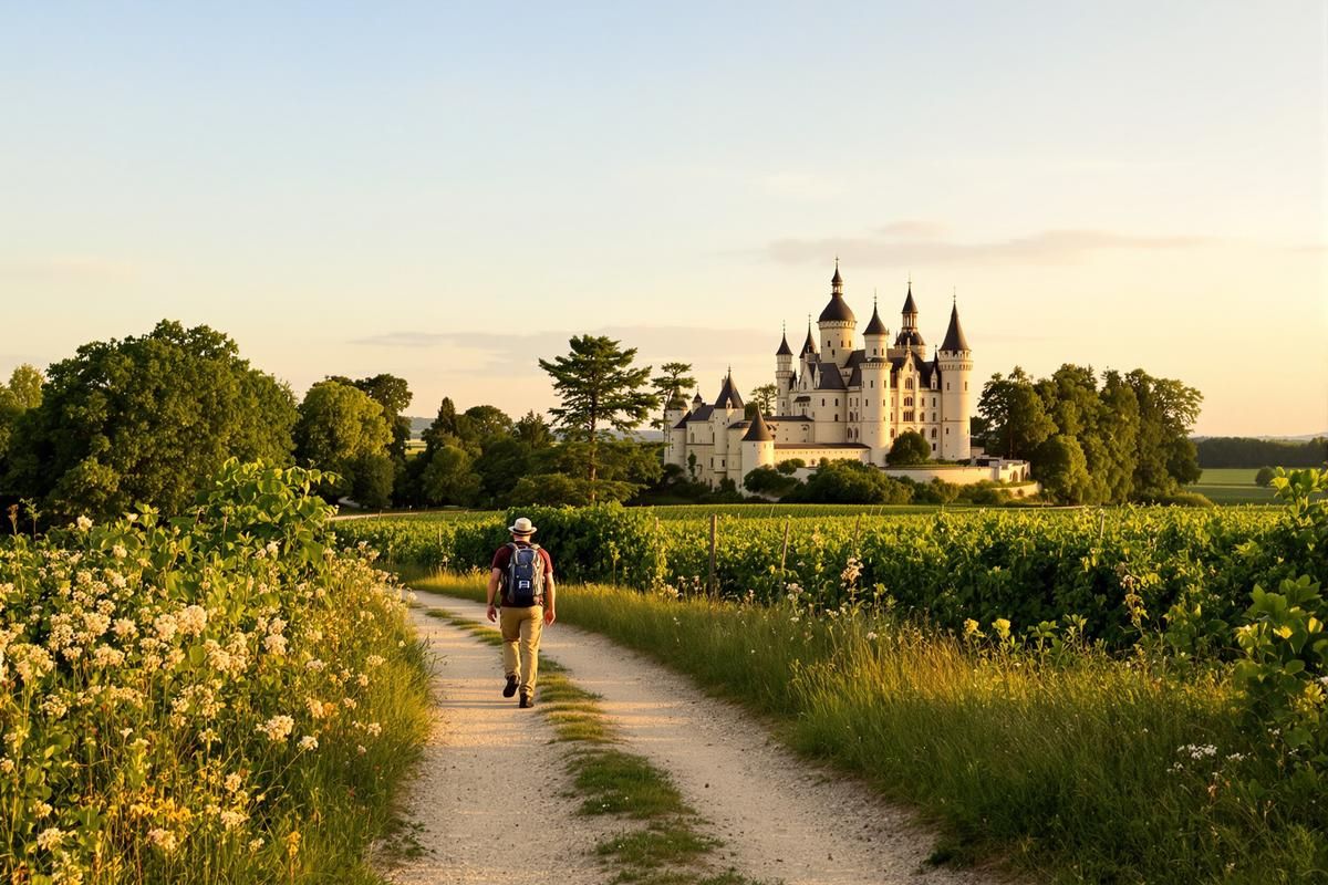 Ce sentier unique au monde vous fait marcher à travers 1 000 ans d’histoire et 12 châteaux majestueux