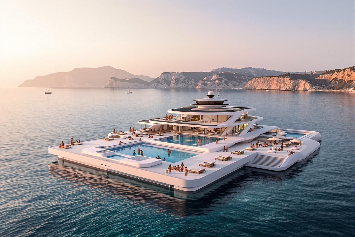 L’île flottante emblématique de la Côte d’Azur disparaît