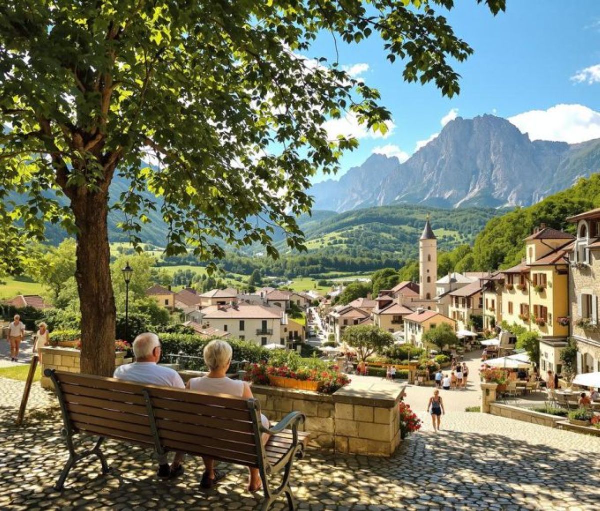 ce village caché attire de plus en plus de retraités