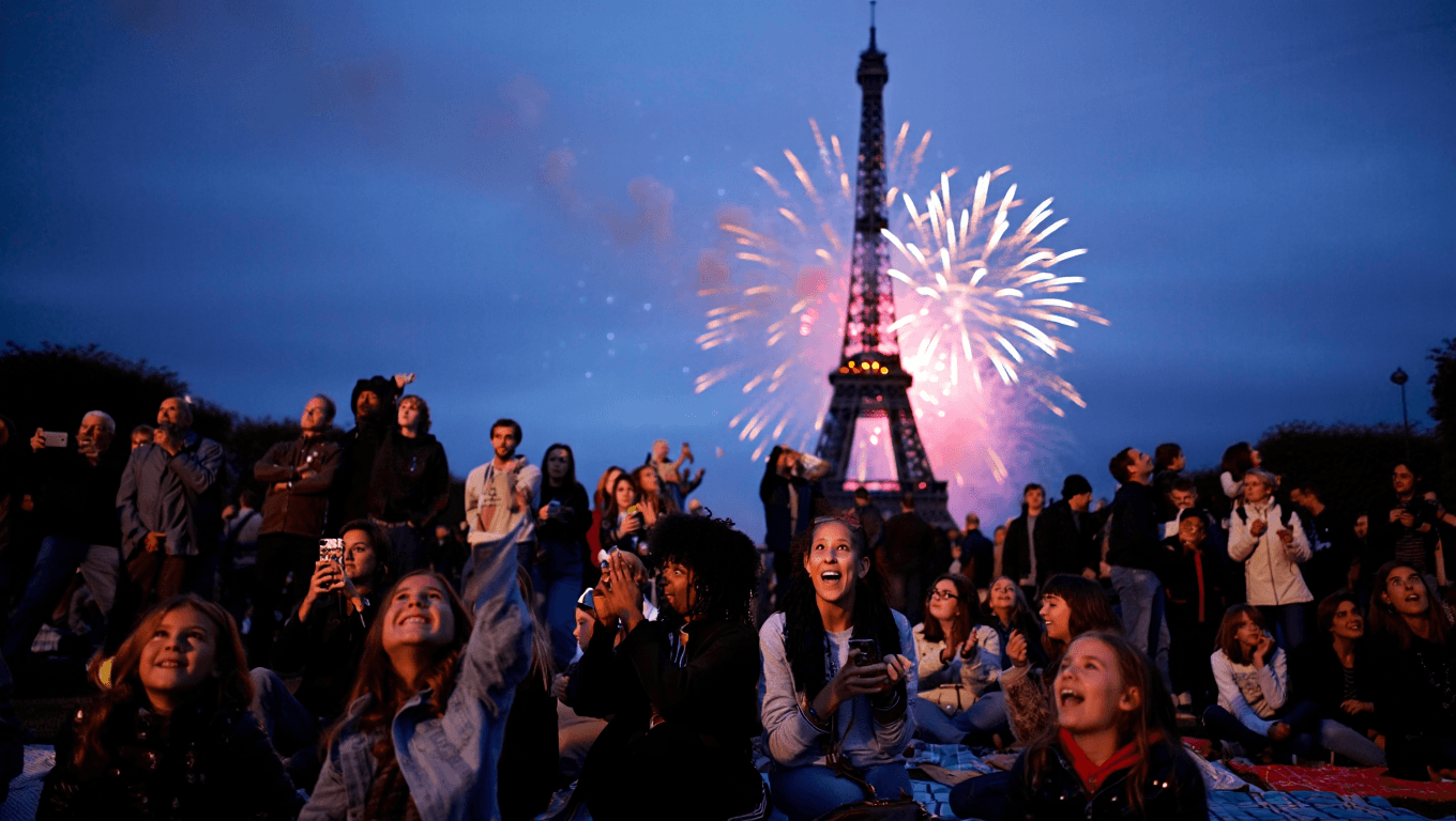 Vidéo replay : le feu d’artifice du 14 juillet 2025 à la Tour Eiffel Paris