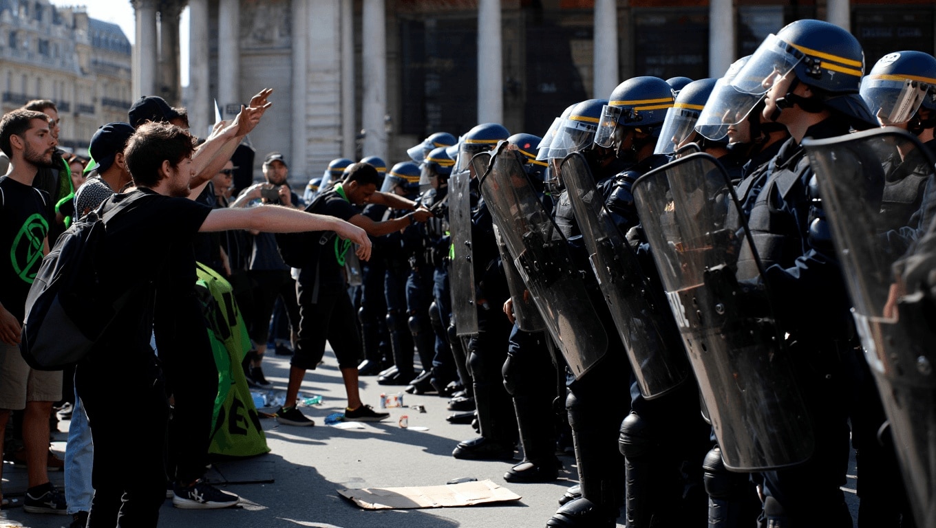 Action d’XR pour la Palestine : retour sur un épisode de violences policières