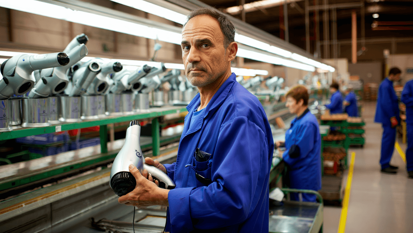 Velecta : sauver l’usine et les sèche-cheveux français