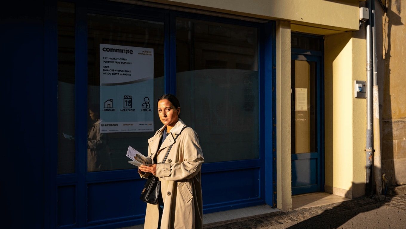 Solidarité				
				
				
				
					Logement, justice, insertion, santé… Les permanences de mai 2026				
				
				
				
					Aide à domicile, mission locale, jeunesse, mutuelle communale, habitat..., les horaires des permanences du mois de mai au C.C.A.S (Centre Communal d’Action Sociale) de la Ville de Pornichet (tel. 02 40 11 55 38).				
				
				
				
					Publié le 29 avril 2026