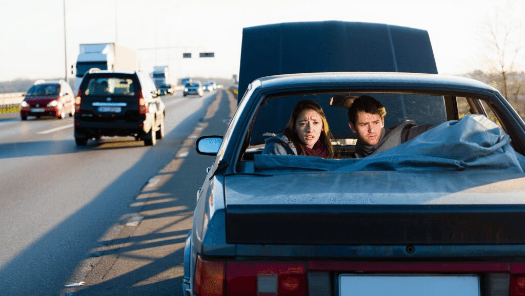 Arnaque à la voiture en panne