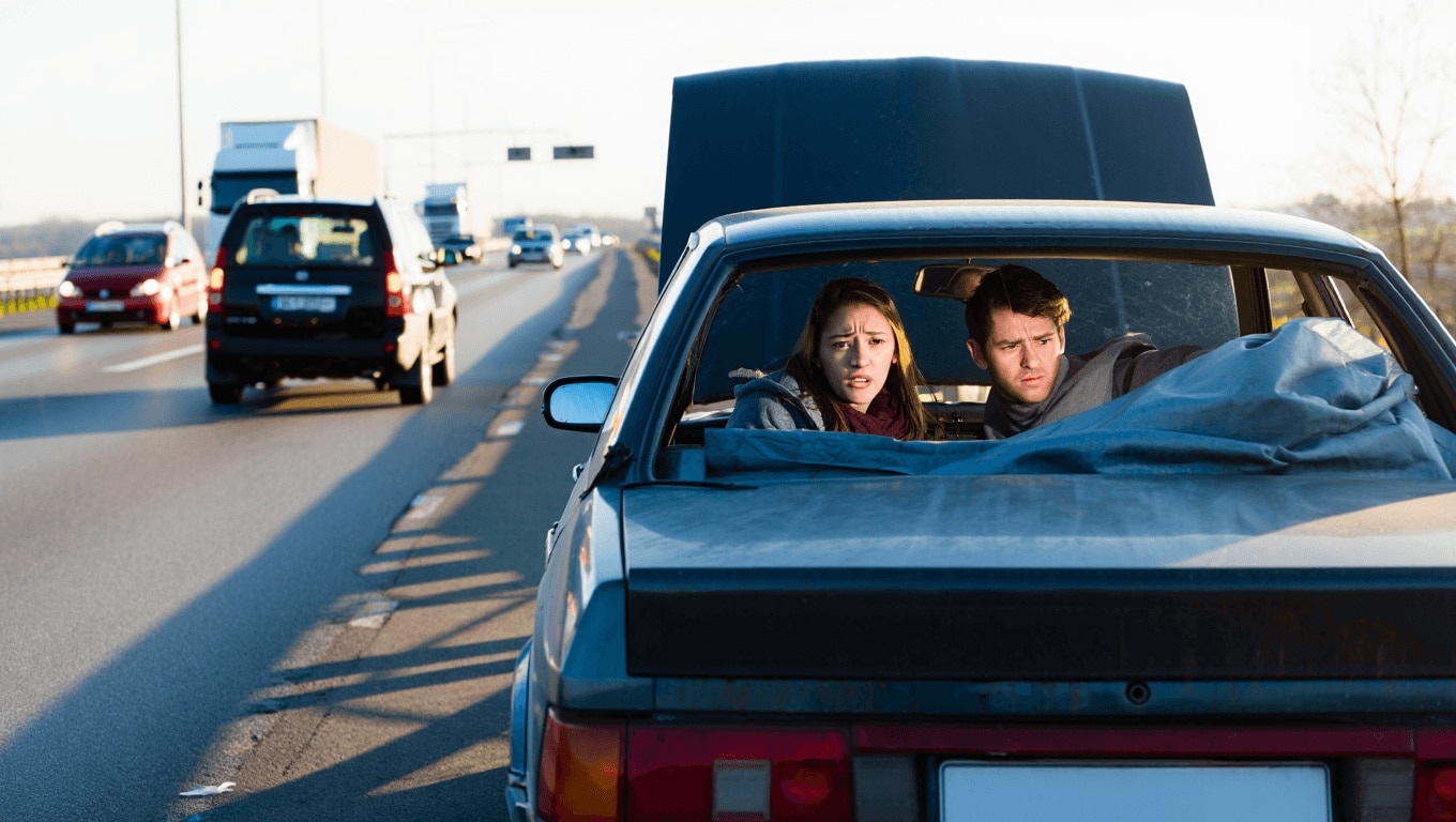 Arnaque à la voiture en panne