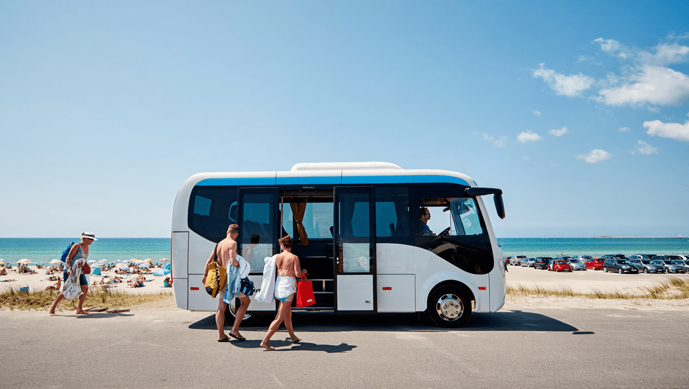 Vie pratique				
				
				
				
					Retour des navettes estivales gratuites dès le 4 juillet				
				
				
				
					Circuler sereinement et gratuitement tout l’été à Pornichet sans se soucier de trouver une place de stationnement disponible, c’est possible grâce aux navettes estivales.				
				
				
				
					Publié le 30 juin 2026