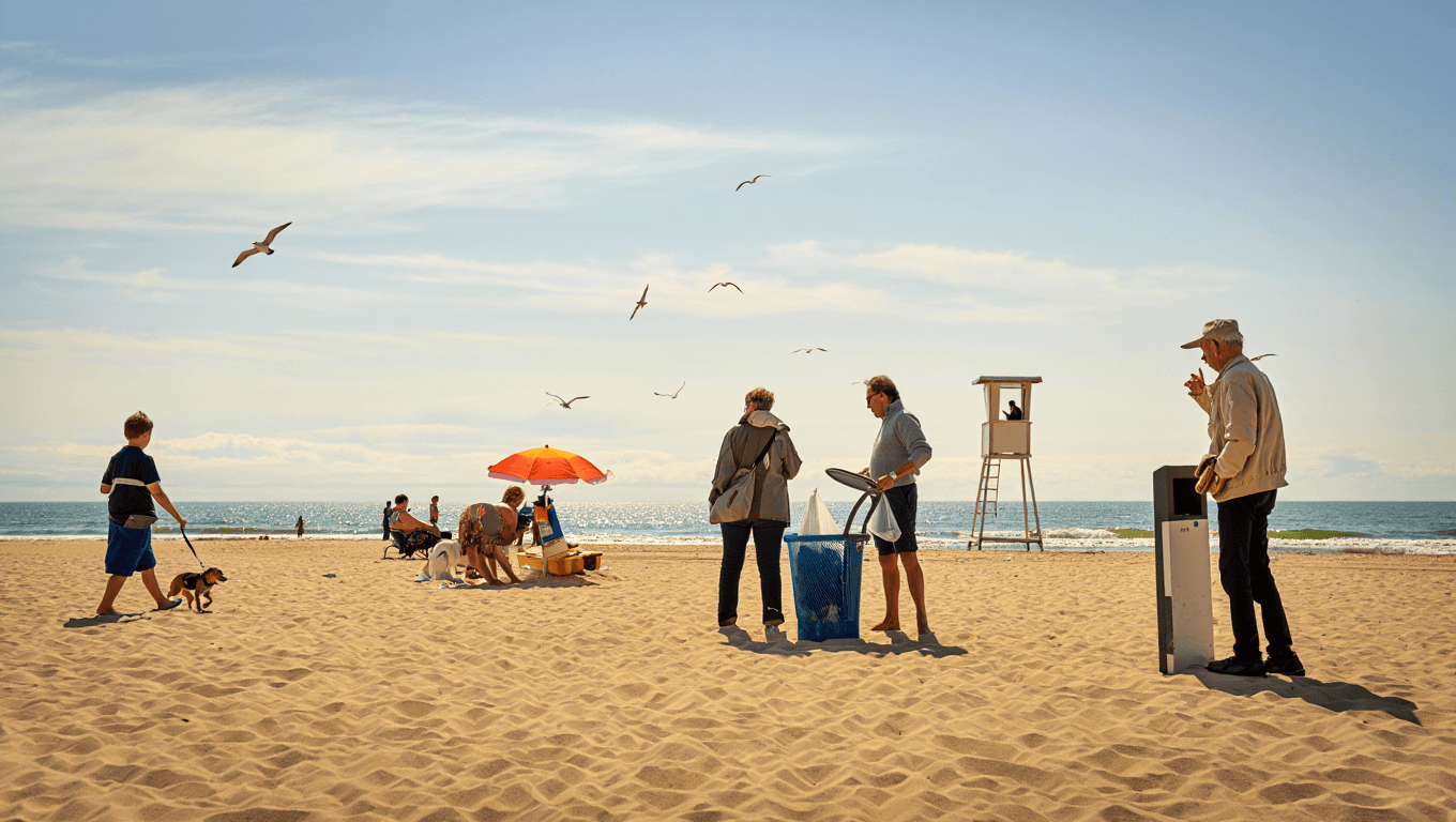 Société
Chiens, cigarette, déchets… les plages se mettent en mode été
L’été approche à grands pas, et avec lui, le retour des plaisirs balnéaires sur les plages de Pornichet. La Ville en profite pour ajuster sa réglementation, afin que tout le monde puisse profiter du sable fin en toute sérénité.
Publié le 11 juin 2026